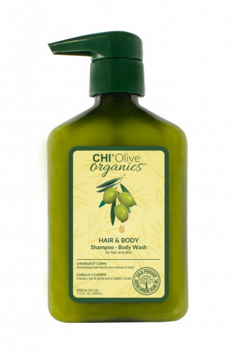 Шампунь CHI OLIVE ORGANICS для волос и тела, 340 мл от интернет-магазина aromaniya.ru