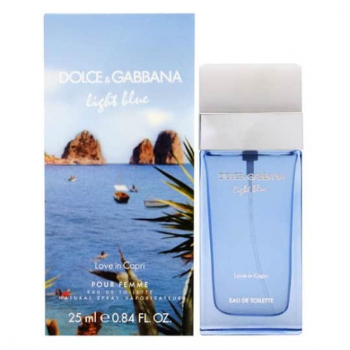 Женская парфюмерия Dolce And Gabbana Light Blue Love in Capri (Дольче Габбана Лайт Блю Лав ин Капри)