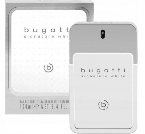 Туалетная вода BUGATTI SIGNATURE WHITE  древесно-фруктовый аромат
